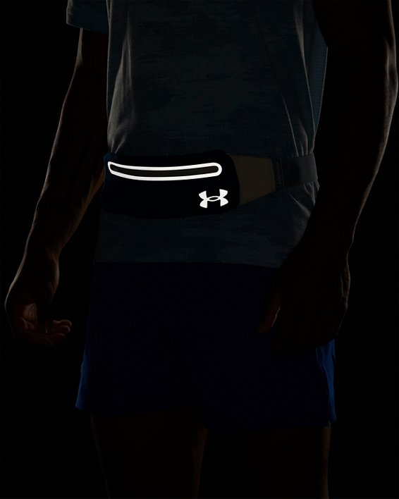 UA Flex Speedpocket Run Belt in Blue image number 5
